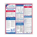 ComplyRight federal labor law poster with various sections on employee rights and safety.