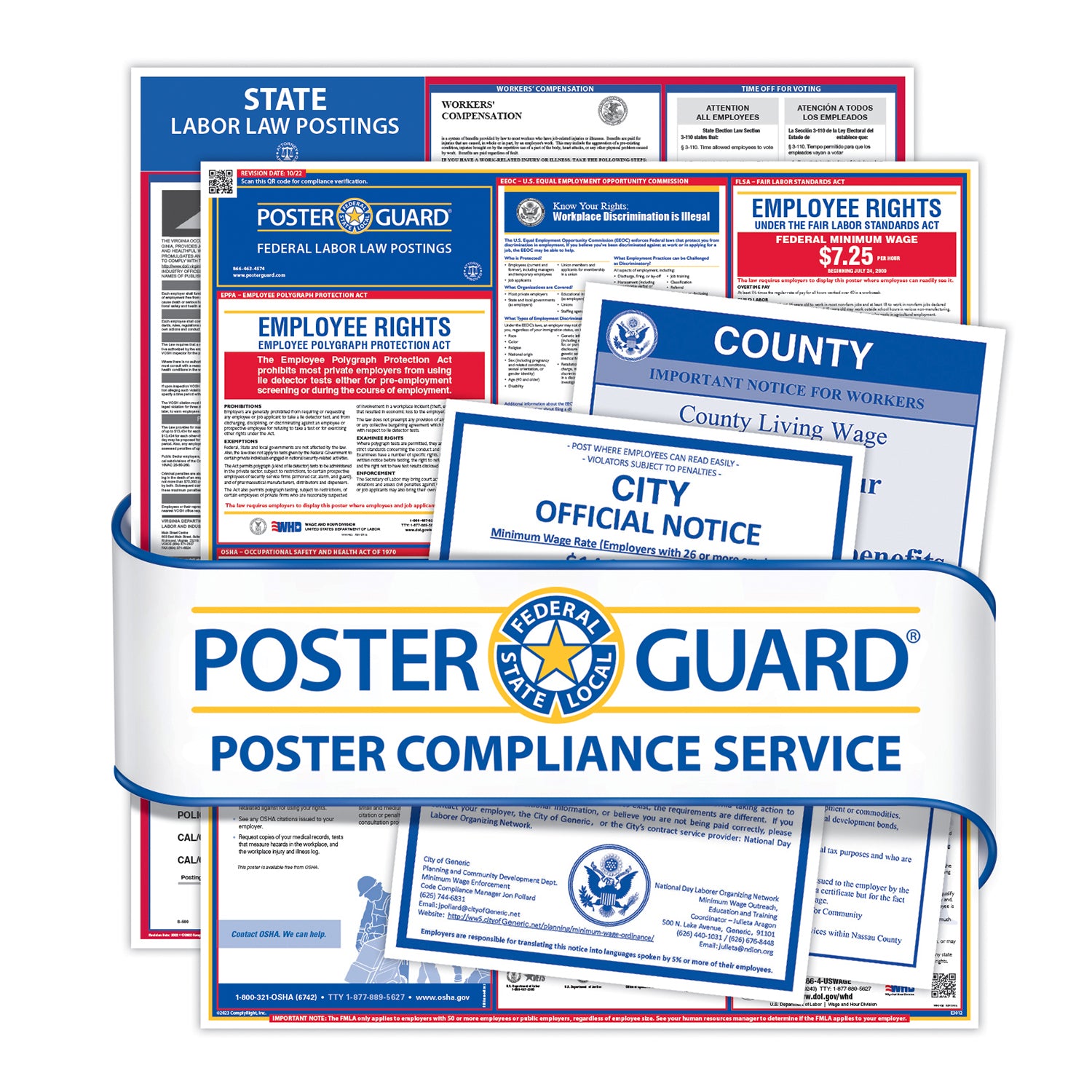 Poster Guard compliance posters